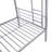 Metal Bunk Bed Silver