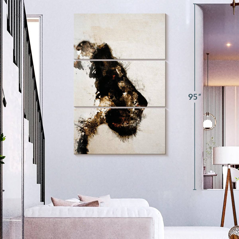 Brampt Lioness Contour, 74" H x 48" W