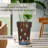 Set of 2 Large Plastic Plant Pots Flower-321392368