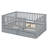 Daybed With Fence Guardrails And 2 Drawers, Split Into Independent Floor Bed & Daybed-773129485-780939163