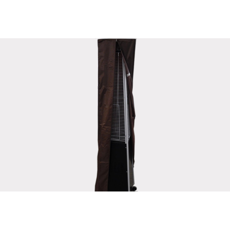 Arlmont & Co. Mervyn 21'' W x 21'' D Patio Heater Cover, Mocha