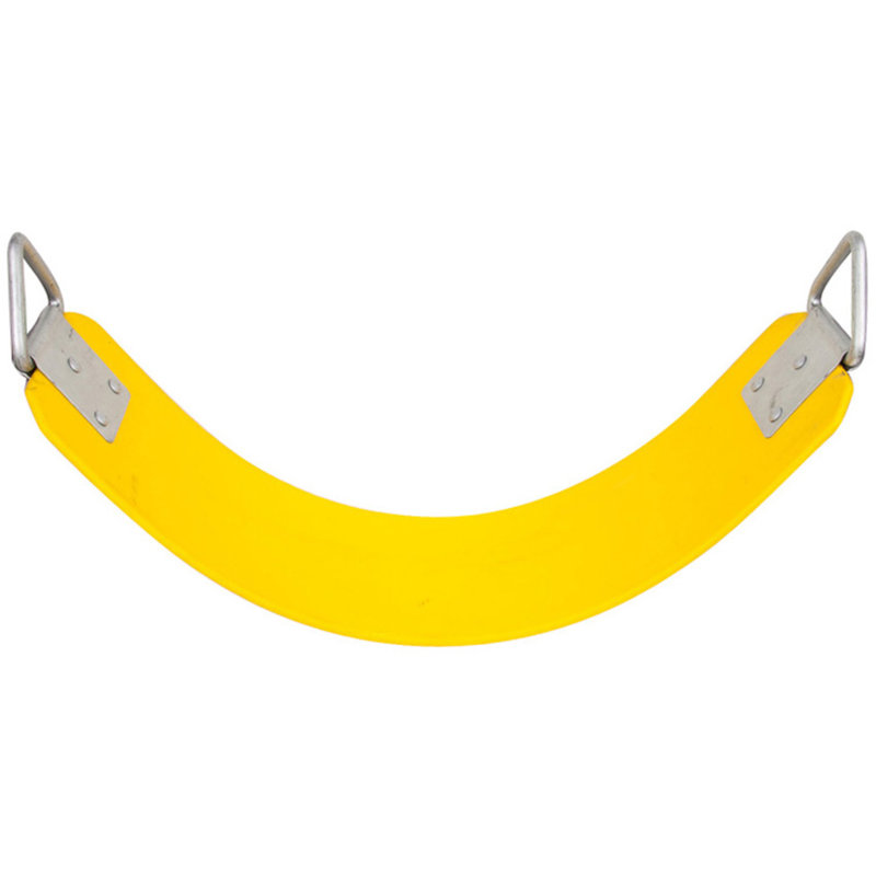 Siège de ceinture commercial en polymère, Jaune