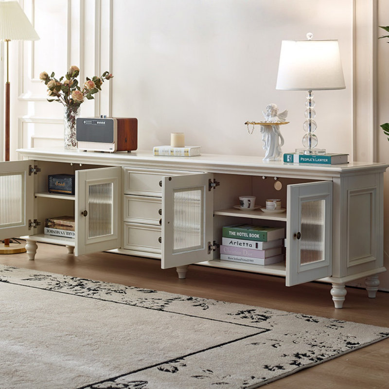 Meuble télé moderne et simple, H 25,59 po x L 17,72 po x l 78,74 po