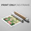 Sunlit Flora I - Impression sur toile seulement - NON-CADRE-350792926