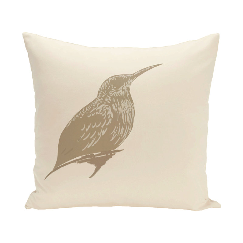 Housse et insert de coussin carré extérieur Colibri, H 20 po x l 20 po, Lin