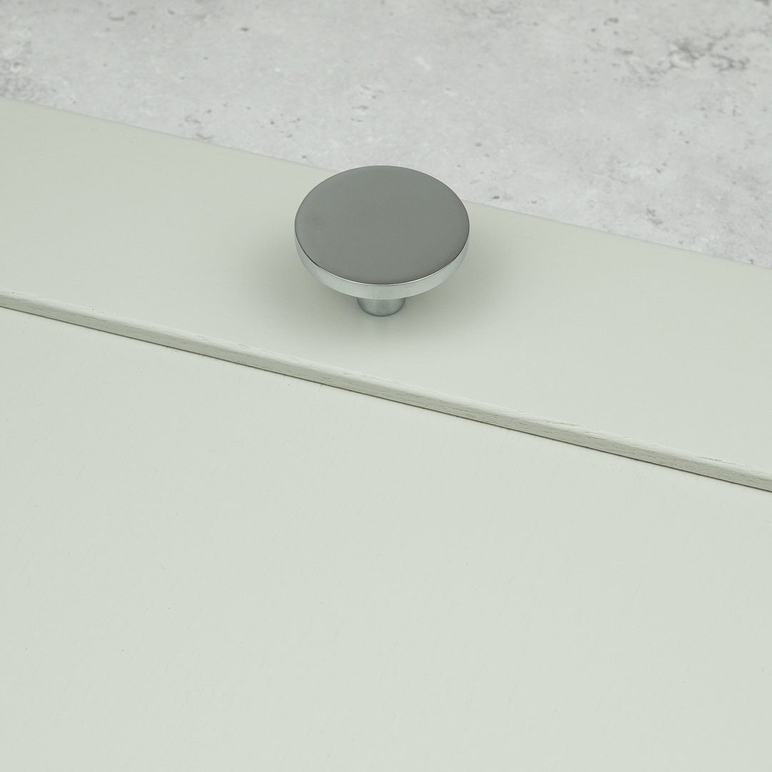 Polished Chrome Disc Knobs