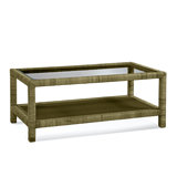 Pine Isle Glass Coffee Table