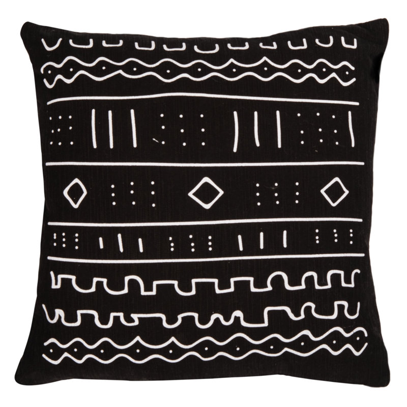 Rila Linen Reversible Throw Pillow