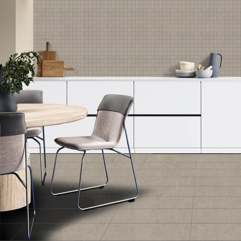 Artistic Freedom 12"X24" Porcelain Stone Look, Greige
