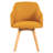 Fegan Swivel Linen Upholstered Back Side Chair-913849422-879140302