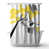 White/Black/Gray/Yellow