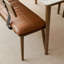 Banc rembourré brun-112105733