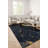 Stylish Woven Area Rug, 4.6 x 7.2 Feet, 100% Polyester, 740 g/m² | Non-Slip Felt Dot Underside, Easy to Clean, Machine Washable at 86°F | Perfect for Living Room, Bedroom, and Dining Areas, Durable & Elegant Design-1028925585