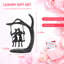 Iron Couple Table Accent