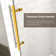 60 in. W X 74 in. H Soft Close Single Sliding Frameless Shower Door with 5/16 in. (8mm) Clear Tempered Glass