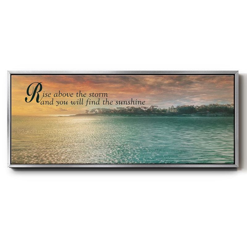 Rise Above- Framed Canvas