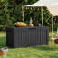 Boîte de rangement verrouillable en résine résistante à l'eau l 43,3 po Emperic Design-111120250