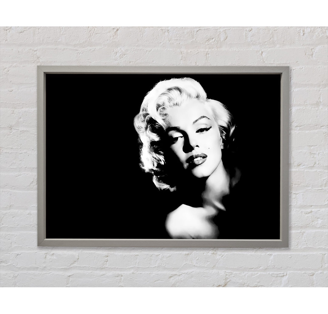 Marilyn Monroe The Look - Einzelner Bilderrahmen Kunstdrucke auf Leinwand