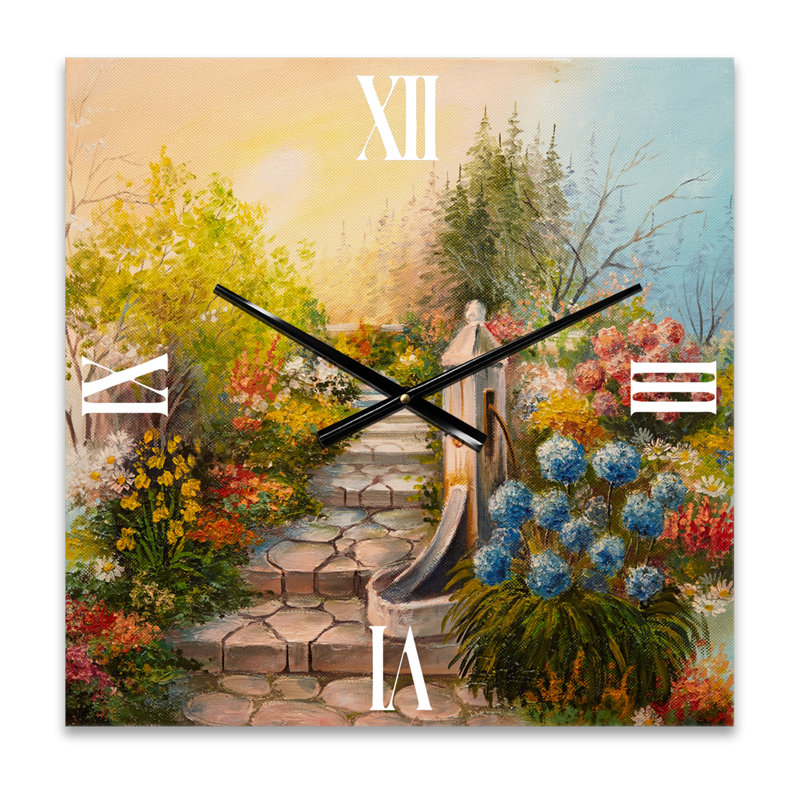 Horloge murale en pierre, Grand