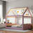 Upholstered Daybed With Led Light Strips-1949895466