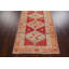 Tapis de couloir unique en laine noué à la main Anatolian nouvel âge rouge 2 pi 10 po x 12 pi 7 po Aailiyah