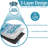 Waterproof Picnic Blanket, 3-Layer, (Teal)