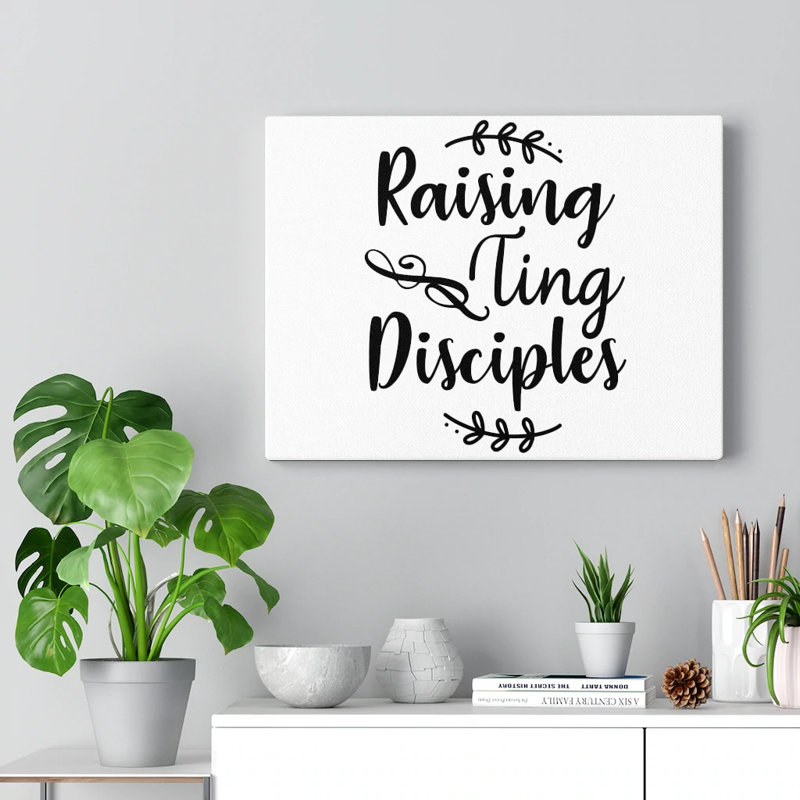 Raising Ting Disciples - Wrapped Canvas Print, 46cm H x 61cm W