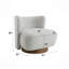 Fauteuil d'appoint en tweed Lisa