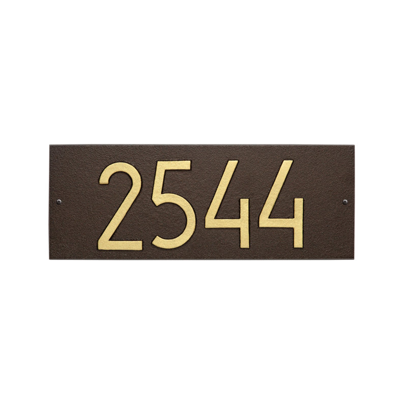 Mid-century Modern Rectangle Lawn, Yes, Aged Bronze