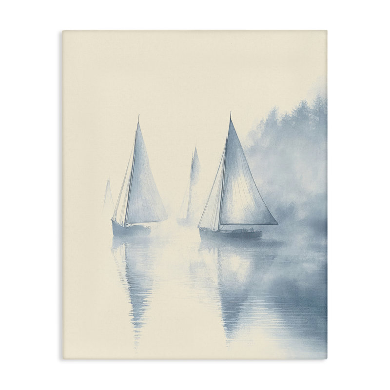 Toile Tides Of Freedom, design par Novae, H 48 po x l 36 po