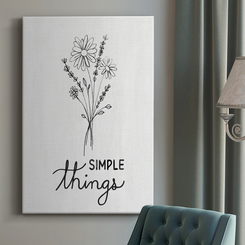 Toile tendue avec châssis simple Simple Ready