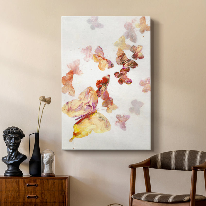 «All a Flutter» - galerie Cavas sur mesure, H 18 po x l 12 po