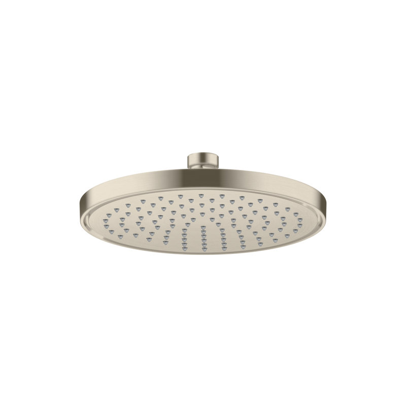 Rain Fixed Shower Head, Brushed Nickel