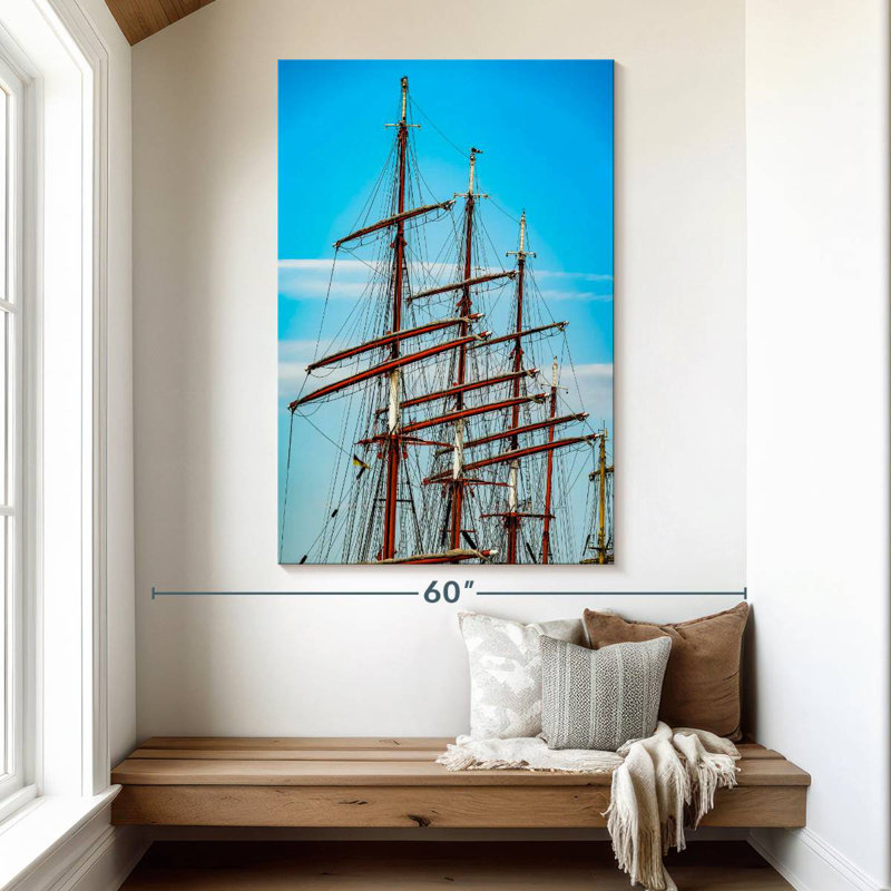 Mehar Sailboat Mast, 51" H x 34" W