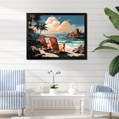 Ambriah Beach Tropical Vibes VI sur toile