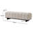 Nolyn Modern Upholstered Dining Bench with Rubber Wood Legs and Channel Tufting-1280270266