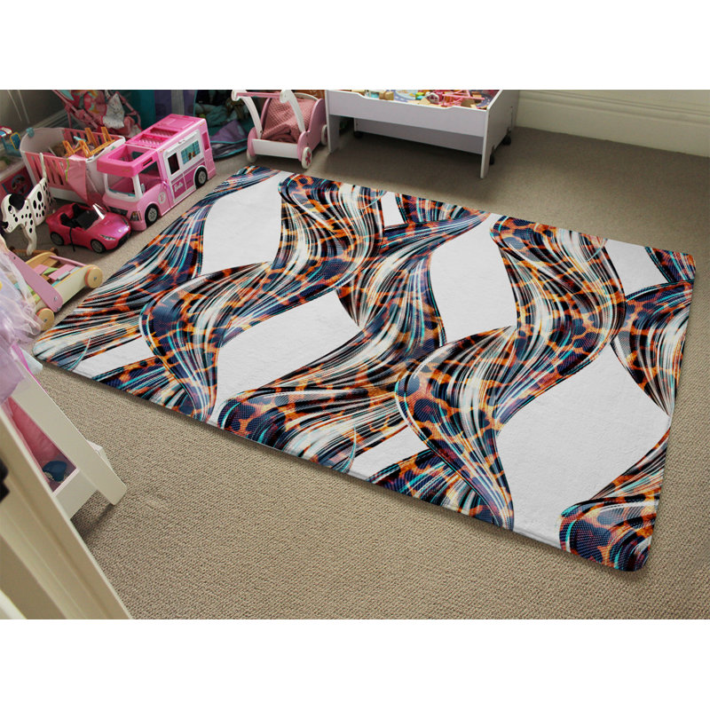Oxendine Shag Area Rug, Rectangle 140 x 200cm