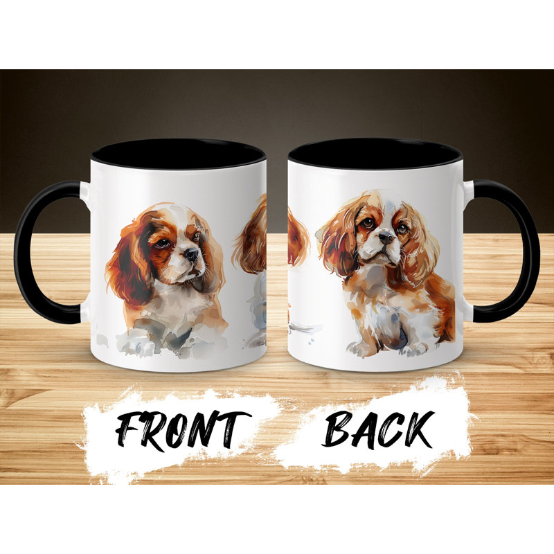 Ceramic Coffee Mug, Black, 3