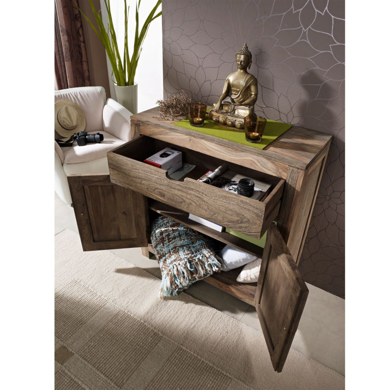 Nature 95cm Solid Wood Sideboard