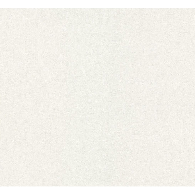 Rouleau de papier peint L 33 pi x l 27 po Benildo, Blanc métallique