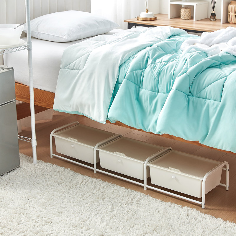 Commode de rangement 3 tiroirs Suprima, Blanc