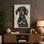 Alert Hound Eclectic - Wrapped Canvas-1960613438-1960613439