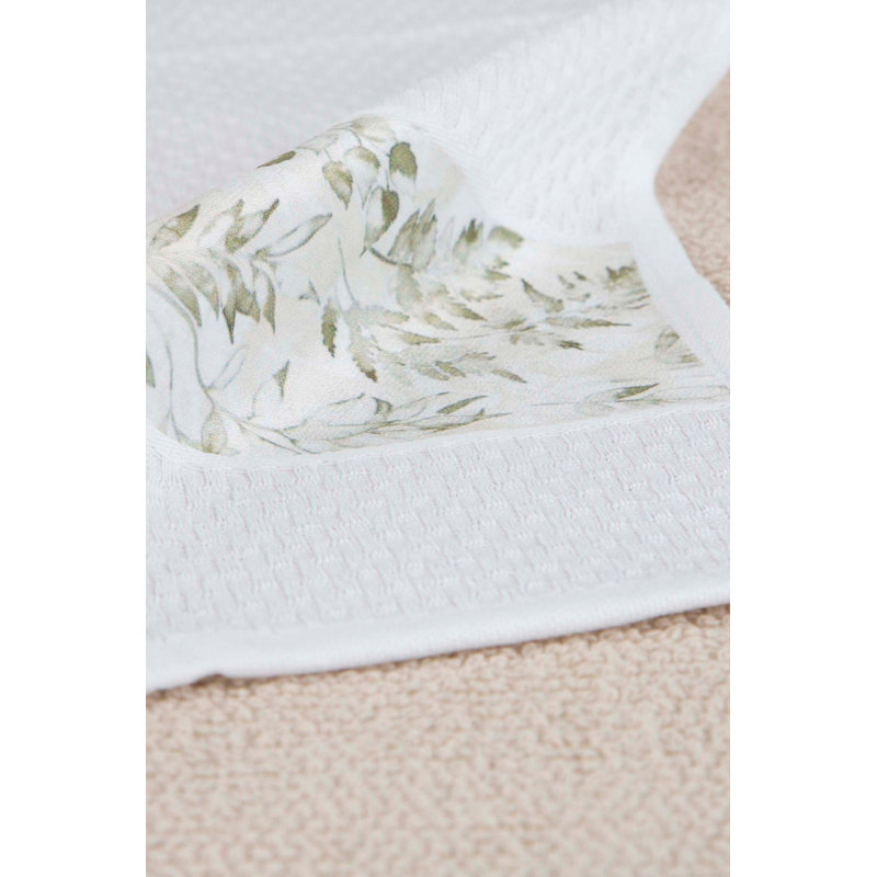 Ensemble de 2 serviettes 100% coton Aldborough