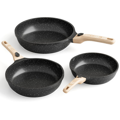 Aluminum Non-Stick Frying Pan Set