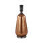 Alfeus 57cm Living Room Table Lamp with Glass Base, Velvet Shade Bedside Buffet Lamp for Bedroom-635287780-635287781