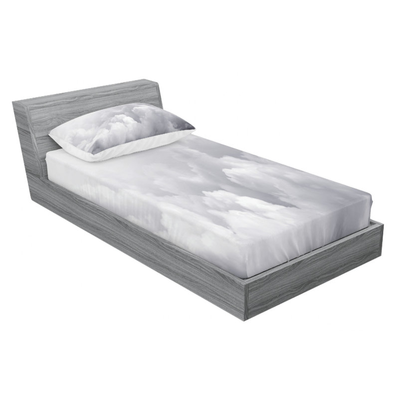 Microfiber Sheet Set, Twin Sheet Set + Fitted Sheet + 1 Pillowcase