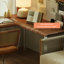 Bureau en bois massif brun en forme de L en acrylique-131411755-131411759
