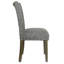 Chaise rembourrée en lin Saxis-2124431514