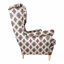 Hayner Velvet Wingback Chair