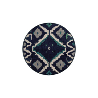 Machine Washable Gray Area Rug